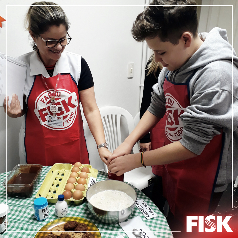 Fisk Joinville/SC - Cooking Class com os alunos do estágio Essentials 2